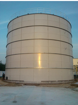 Cisternas de acero recubiertas de vidrio, cisternas de acero soldadas para almacenamiento de agua 0