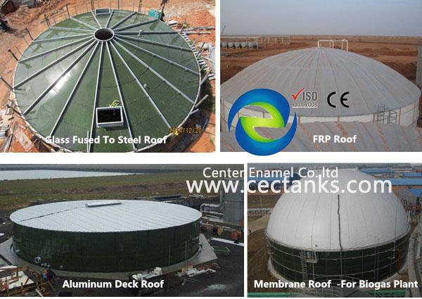 Tanques de acero atornillado de 20 m3 de capacidad para almacenamiento de agua potable municipal e industrial 0