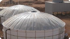 Tanque de acero fundido de vidrio para el proyecto de almacenamiento de agua revestida de vidrio en Australia 3