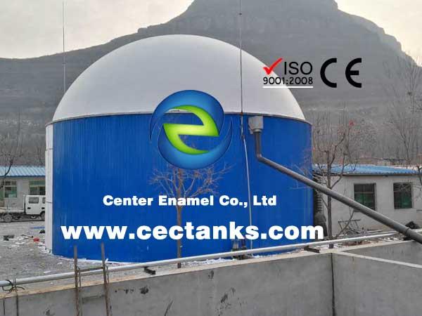 30000 Gallon Glass Lined Steel Agriculture Tanks With Low Maintenance Cost