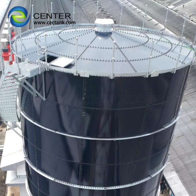 High air tightness Biogas Tanks With Capacity From 20m3 - 18000m3