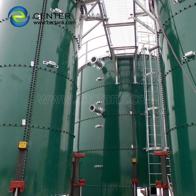 Sewage Holding Tank consists of glass-lined steel panels with superior storage tank performance
