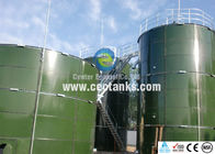 Porcelana Esmalte de acero Silos de almacenamiento de granos / 200 000 galones Tanque de agua GFTS