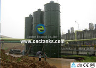 Silos de almacenamiento de grano de acero de doble recubrimiento / 100000 / 100k galones de tanque GFTS