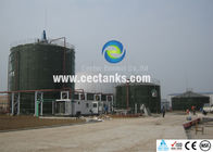 Tanques de almacenamiento de agua de acero atornillado con proceso de tratamiento de lixiviación