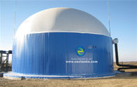 Instalaciones de tratamiento de aguas residuales Tratamiento anaeróbico de residuos con vidrio fundido en acero Tanques abrochados con esmalte Contenedor de silo