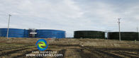 Tanques de almacenamiento de lixiviación de vertederos / tanques fabricados en fábrica Resistencia a la corrosión