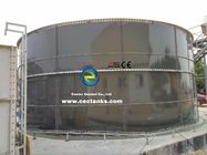 30000 galones de vidrio atornillado fundido con tanques de acero para el almacenamiento de aguas residuales