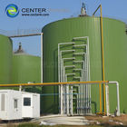Acero atornillado almacenamiento de granos a granel silos resistencia al impacto 2 años de garantía