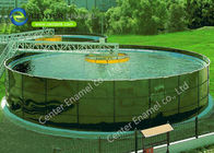 Tanques de almacenamiento de aguas residuales de acero revestidos de vidrio de 10000 galones para plantas de tratamiento de aguas residuales