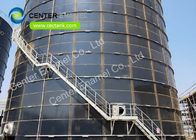20000 m3 de vidrio fundido a silos de acero conforme a la norma AWWA D103 09 / OSHA