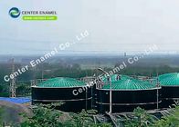 Tanque de almacenamiento de líquidos de acero atornillado revestido con esmalte para tanques de almacenamiento de combustible / petróleo / petróleo