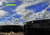 Tanques de almacenamiento de biogás de acero revestidos de vidrio de 50000 galones con techo de doble membrana