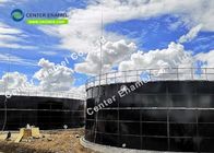 Tanques de almacenamiento de lixiviación de acero atornillado resistentes a la corrosión con larga vida útil y durabilidad OSHA