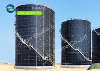 Tanque de almacenamiento de biogás de acero atornillado con techos de membrana única y doble