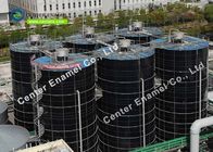 2.4M * 1.2M Tanque de almacenamiento de biogás con techo de doble membrana o techo de esmalte