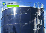 3450N/cm Tanques de agua potable hechos de vidrio fundido a placa de acero