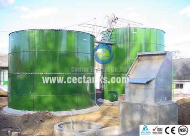 Tanque de esmalte de contención de lodo, tanque de agua de 200000 galones para tratamiento de aguas residuales