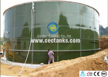 Tanques de almacenamiento de aguas residuales recubiertas de esmalte para el tratamiento de lodos de aguas residuales