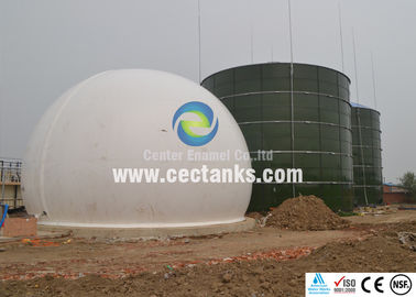 Los tanques de almacenamiento de agua con tornillos de esmalte más grandes y profesionales