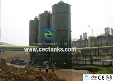 Tanques de almacenamiento de agua con revestimiento automático de vidrio / tanques de acero atornillados