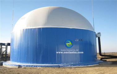 Instalaciones de tratamiento de aguas residuales Tratamiento anaeróbico de residuos con vidrio fundido en acero Tanques abrochados con esmalte Contenedor de silo