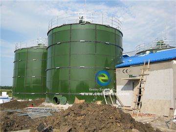 Planta de biogás para generar electricidad de vidrio fundido a tanques de acero, grado de acero ART 310
