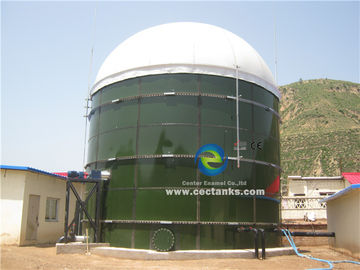 Instalaciones de tratamiento de aguas residuales Vidrio fundido a acero Tanques de agua para tratamientos municipales y zonas industriales organizadas