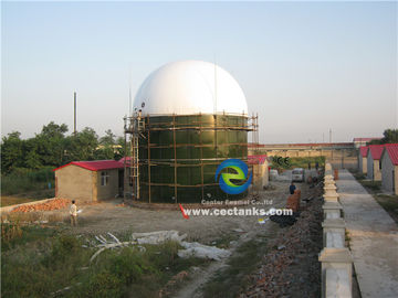 Tanque de almacenamiento de biogás de acero revestido de vidrio prefabricado con 2,000,000 galones ART 310