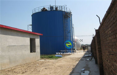 ISO 9001:2008 Tanques de acero fundido de vidrio para almacenamiento de agua potable y almacenamiento de aguas residuales