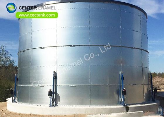 AWWA D103 galvanizó almacenamiento de petróleo y gas de los tanques de acero