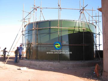 Tanque de acero fundido de vidrio antimicrobiano para almacenamiento de agua potable