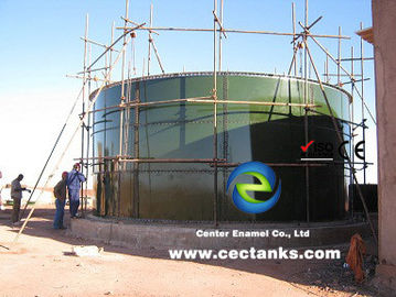 Tanques de almacenamiento de agua potable de vidrio fundido con acero de 500 a 400 millones de galones