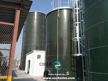 Tanques de almacenamiento de aguas residuales recubiertos de esmalte con resistencia a la corrosión