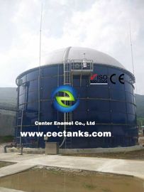 Tanques de almacenamiento de aguas residuales BSCI, tanques de tratamiento de aguas residuales de vidrio cerrado fundido con acero