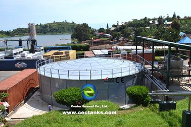 Tanques de acero de doble revestimiento para almacenamiento de lodos en proyectos de tratamiento de aguas residuales