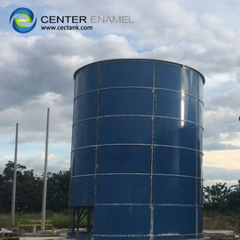Tanques de almacenamiento de aguas residuales de acero atornillado para el tratamiento de lodos de aguas residuales