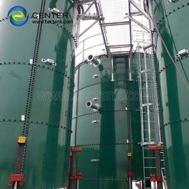 El depósito de aguas residuales está formado por paneles de acero revestidos de vidrio con un rendimiento superior del depósito de almacenamiento