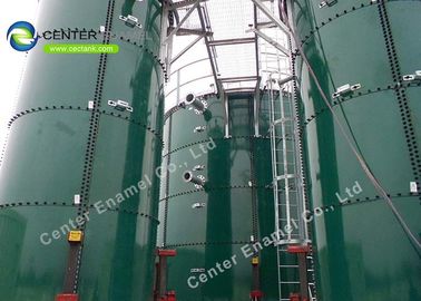 50000 galones de vidrio fundido a acero tanques de almacenamiento de aguas residuales para municipales