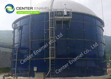 200000 Gallon Glass Lined Steel Liquid Storage Tanks For Water Storage