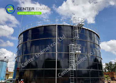 10000 / 10k galones de vidrio fundido a acero tanques de agua para almacenamiento de biogás