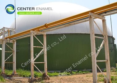 30000 galones Silos de almacenamiento de granos / vidrio fundido a acero Tanques de almacenamiento de granel seco para plantas agrícolas