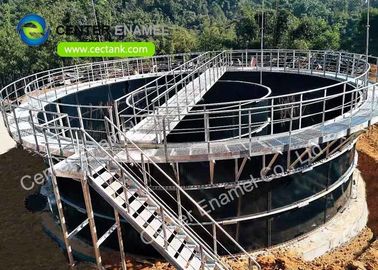 50000 galones Tanque de digestión anaeróbica para la planta de tratamiento de aguas residuales