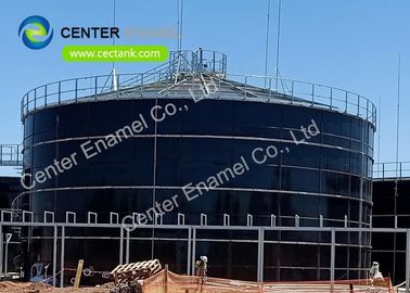Tanques de almacenamiento de biogás de acero atornillado extraíble y expandible para proyectos de digestión de biogás