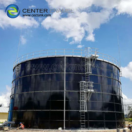 Tanques de almacenamiento de aguas residuales industriales, Tanque de almacenamiento de biogás de porcelana y esmalte Verde oscuro