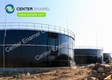 600000 galones de acero atornillado tanques de almacenamiento de agua potable con techo de cubierta de aluminio de aleación