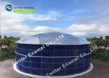 30000 / 30k galones tanques de almacenamiento de agua con revestimiento de vidrio expandible para aguas residuales municipales