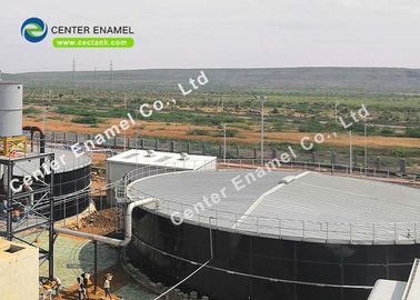 Tanque de almacenamiento de biogás de acero atornillado con resistencia a la corrosión