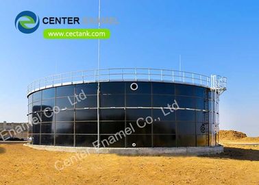 Tanques de almacenamiento de lodo de acero atornillado para el proyecto de tratamiento de aguas residuales