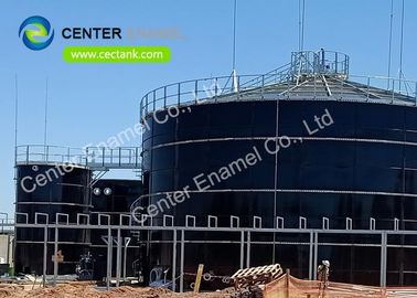 Tanques de almacenamiento de líquidos de acero inoxidable para plantas industriales de tratamiento de aguas residuales